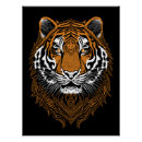 Recherche de tête de tigre posters Animal