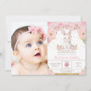Recherche de pâques anniversaire invitations Girl