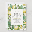 Recherche de lemon baby shower invitations Jaune