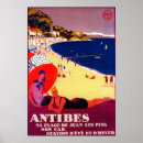 Recherche de antibes posters Vintage