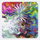 Recherche de fractale stickers autocollants Abstrait