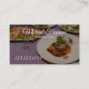 Recherche de chef cuisine cartes visite Unique