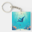 Zoek naar manta sleutelhangers Oceaan