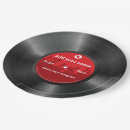 Recherche de disque vinyle assiettes en papier Musique