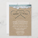 Recherche de plage coeur invitations Coeur dans le sable