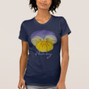 Recherche de pensée jaune tshirts Pensées