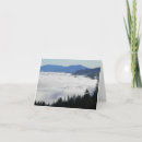 Recherche de brouillard vœux cartes Bleu