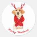 Recherche de chiot autocollants Joyeux noël