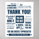 Recherche de thank you posters Appreciation