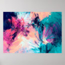 Recherche de motif futuriste posters Bleu