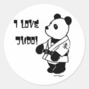 Recherche de ours de bande dessinée autocollants Panda