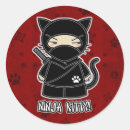 Recherche de ninja mignon autocollants Animal