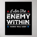 Recherche de ennemis posters Drôle