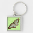 Recherche de papillons blancs porteclés Nature