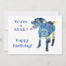 Recherche de anniversaire vincent cartes postales Chien