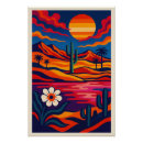 Recherche de paysage psychédélique art Coucher de soleil