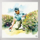 Recherche de jouer au golf art Golfeur