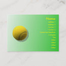 Recherche de balle de tennis cartes visite Jaune