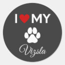 Zoek naar vizsla stickers Gezelschapsdieren