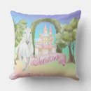 Recherche de château princesse coussins Aquarelle