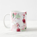 Recherche de motif de flamant tasses Oiseaux
