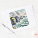 Recherche de falaise autocollants Aquarelle