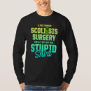 Recherche de scoliose tshirts Survivant