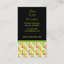 Zoek naar mozaïeken visitekaartjes Business