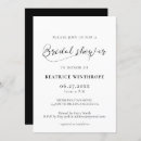 Recherche de douche nuptiale romantique invitations Moderne