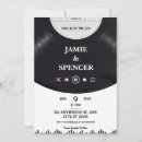 Recherche de vinyle noir invitations Simple