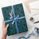 Recherche de turquoise bleu papier cadeau Foncé