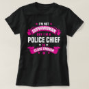 Recherche de chef de police tshirts Emploi