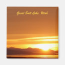 Recherche de nuages de coucher du soleil magnets Orange