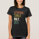 Recherche de légende 1971 tshirts Depuis