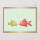 Recherche de poisson de mer cartes postales Coloré