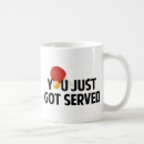 Recherche de tennis drôle tasses Cool
