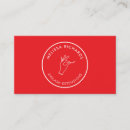 Recherche de rose rouge cartes visite Minimaliste