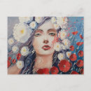 Recherche de larmes cartes postales Fille