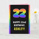 Recherche de 22 anniversaire cartes Amusant