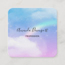 Recherche de arc en ciel pastel cartes visite Bleu