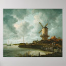 Zoek naar ruisdael posters Windmolen