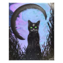 Recherche de chat effrayant posters Magique