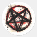 Recherche de satanisme autocollants Mal