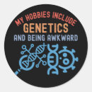 Recherche de adn autocollants Génétique