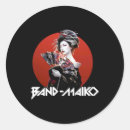Recherche de geishas autocollants Geisha japonaise