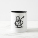 Zoek naar grappige gitaar mokken Kat