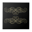 Recherche de noir or carreaux Classique