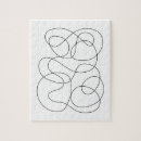 Recherche de noir monochrome puzzles Motif abstrait