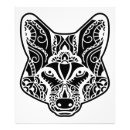 Recherche de loup tribal posters Tatouage