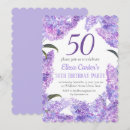 Recherche de purple flowers invitations Féminin